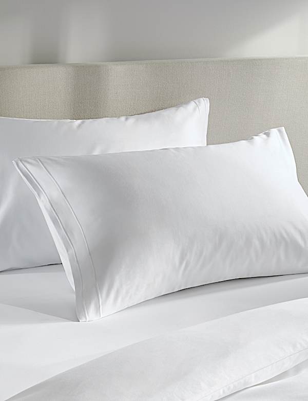 2pk Egyptian Cotton 1000 Thread Count King Size Pillowcases - JP