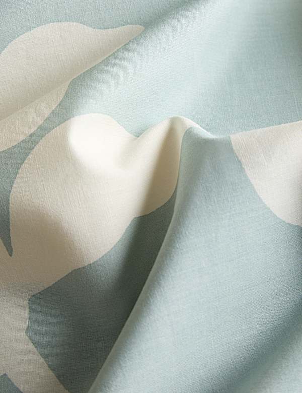 Cotton Rich Silhouette Floral Bedding Set - GR