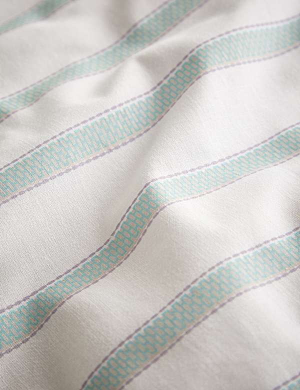 Cotton Rich Ladder Geometric Bedding Set - VN