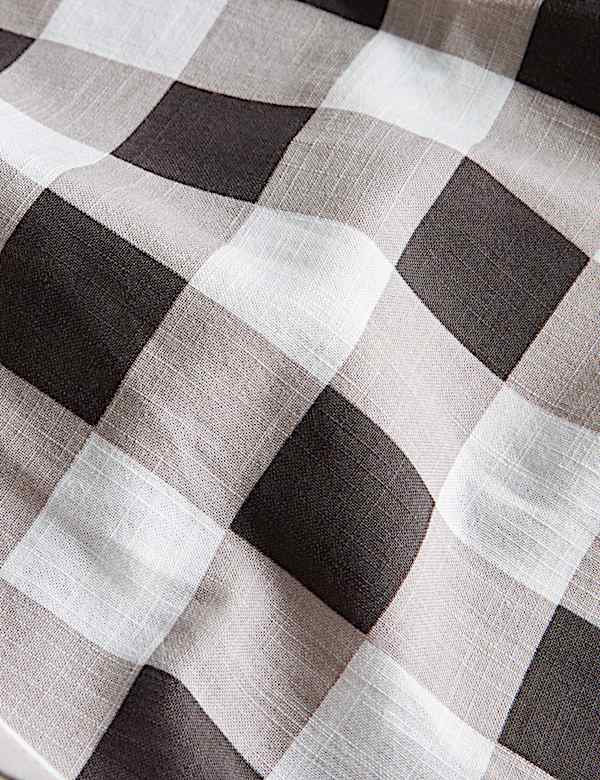 Pure Cotton Gingham Bedding Set - US