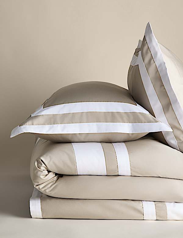 Pure Cotton Double Border Bedding Set - KR