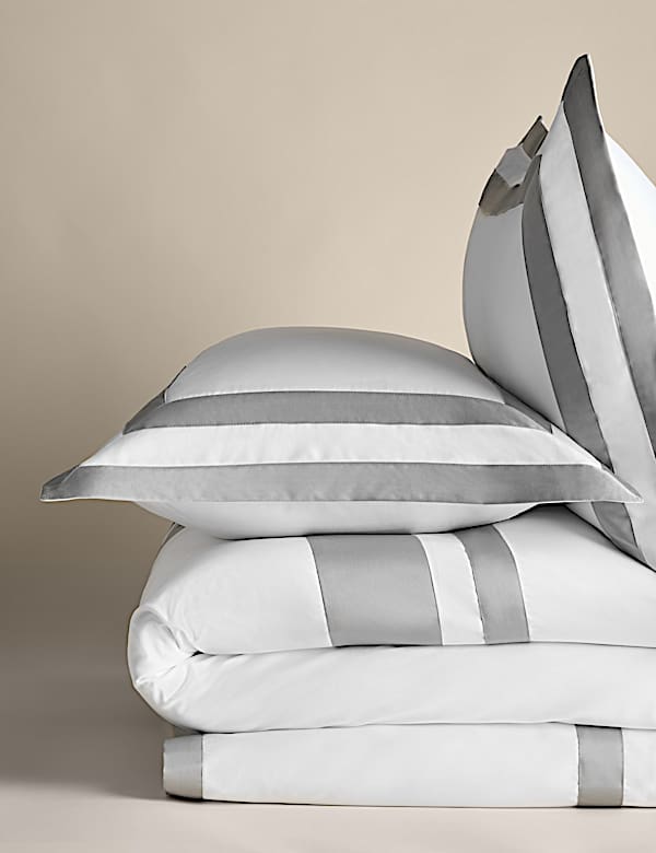 Pure Cotton Double Border Bedding Set - JO
