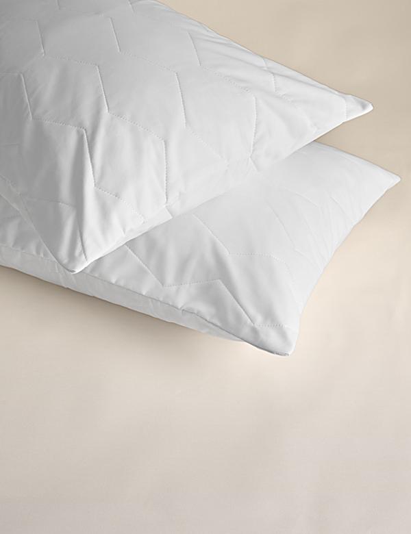 2pk Pure Cotton Pillow Protectors - NL