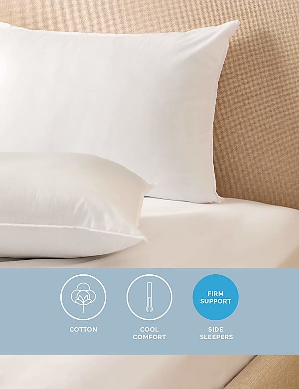 2pk Comfortably Cool Firm Pillows - JE
