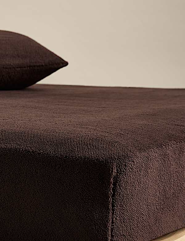 Teddy Fleece Deep Fitted Sheet - FR