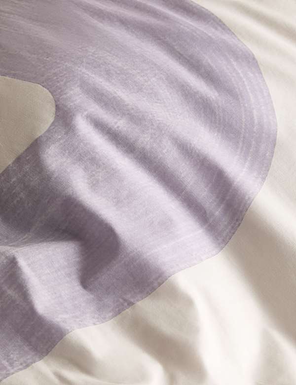 Cotton Rich Large Swirl Bedding Set - ES