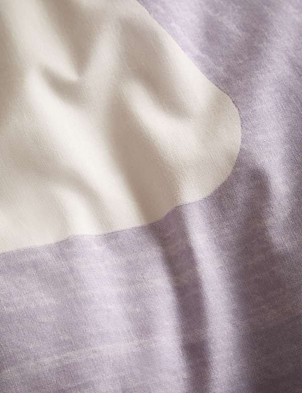 Cotton Rich Large Swirl Bedding Set - ES