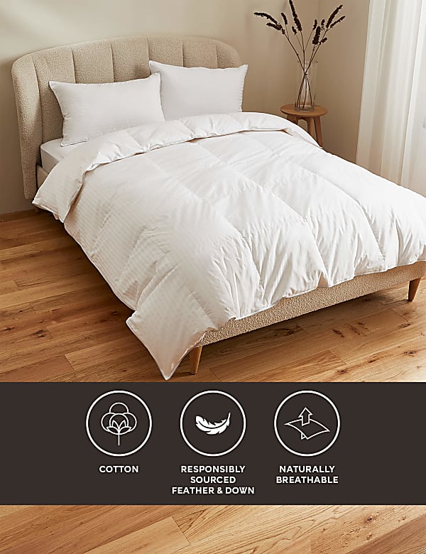 Luxury Hungarian Goose Down 10.5 Tog Duvet - JE