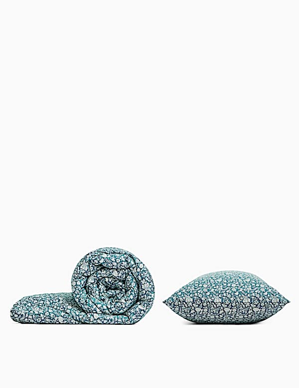 Edith 10.5 Tog Coverless Duvet & Pillowcase - GR