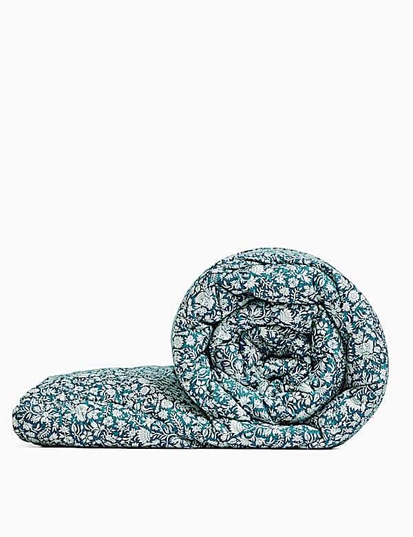 Edith 10.5 Tog Coverless Duvet & Pillowcase - GR