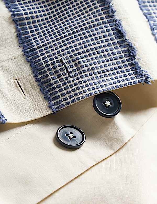 Pure Cotton Tufted Stripe Bedding Set - RO