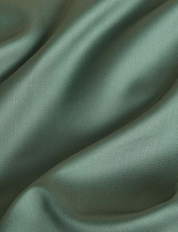 Set tempat tidur bahan Katun Mesir Sehalus Sutera dengan Kerapatan Serat 400 - ID