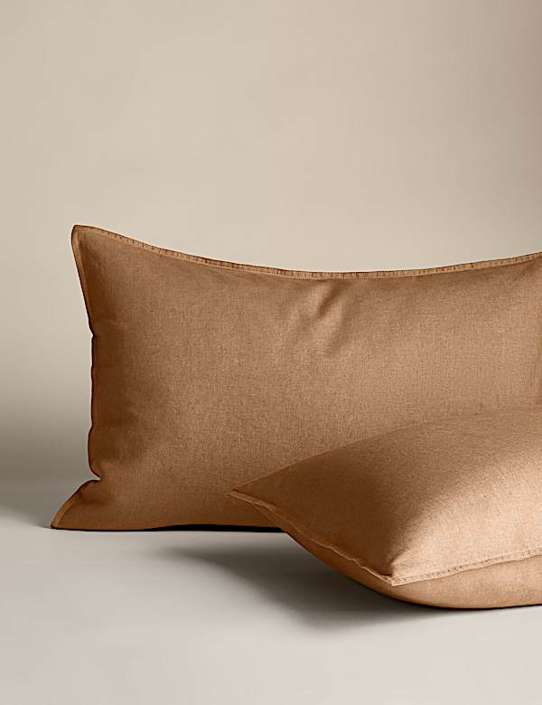 2pk Pure Linen Standard Pillowcases - VN