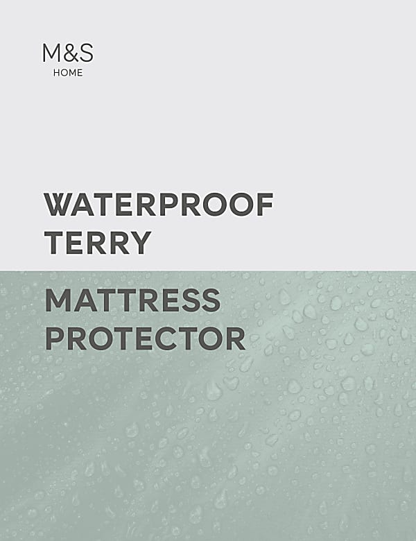 Sleep Solutions Terry Waterproof Mattress Protector - BE