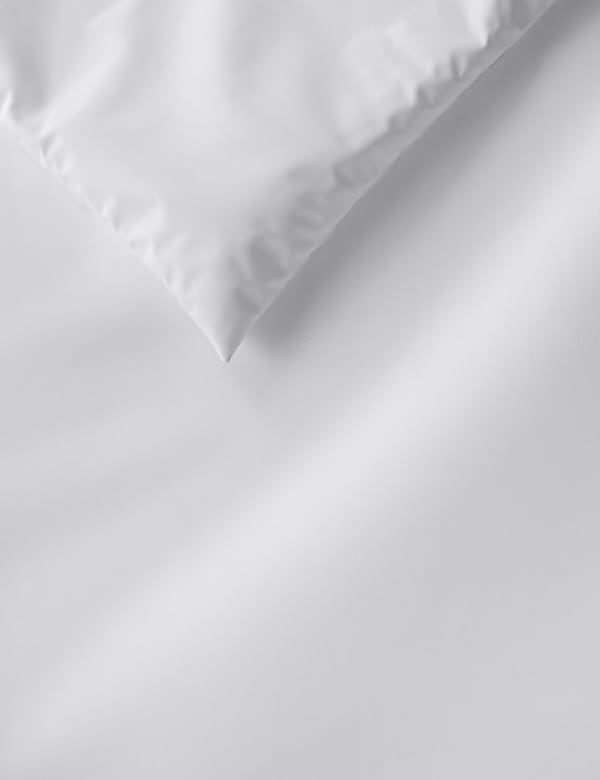 Cotton Blend Non Iron Duvet Cover - US