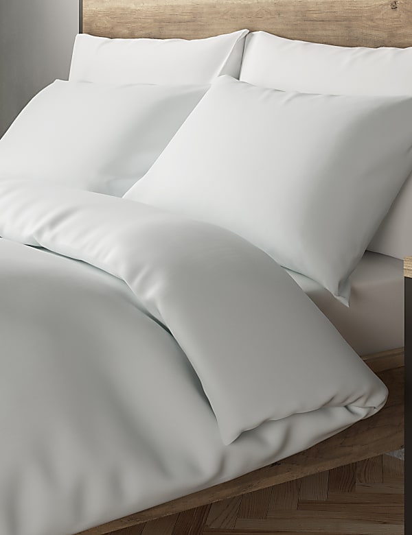 Cotton Blend Non Iron Duvet Cover - US