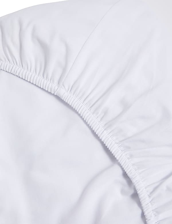 Cotton Blend Non Iron Fitted Sheet