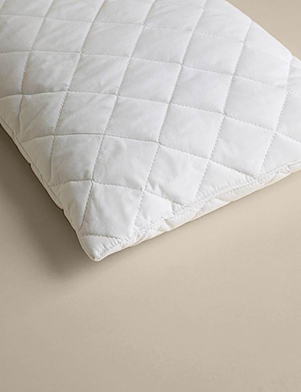 Pure Wool & Cotton Cot Bed Pillow - JE