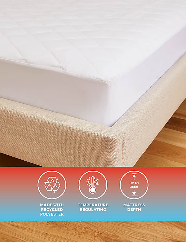 Body Temperature Control Extra Deep Mattress Protector - RO