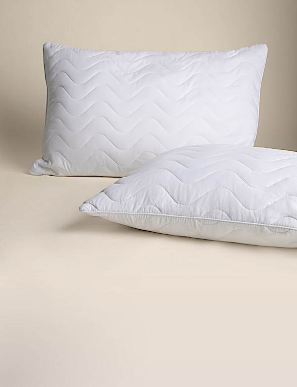 2pk Body Temperature Control Medium Pillows - CY