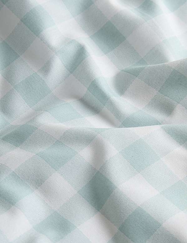Pure Cotton Gingham Bedding Set - LV