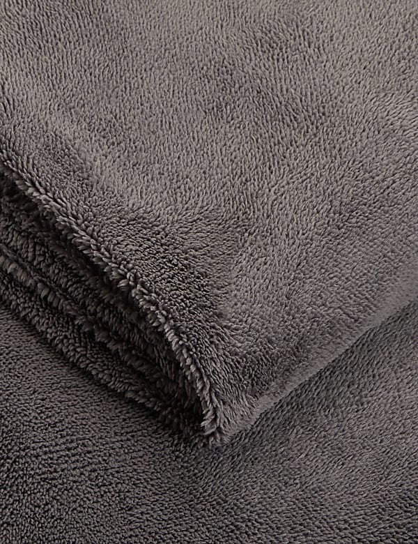 Teddy Fleece Deep Fitted Sheet - GR