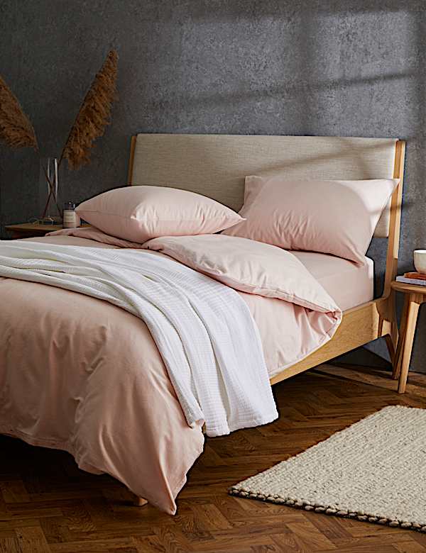 2pk Brushed Cotton Pillowcases