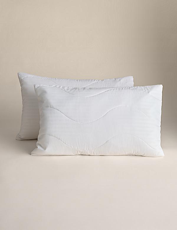 2pk Supremely Washable Pillow Protectors - JE