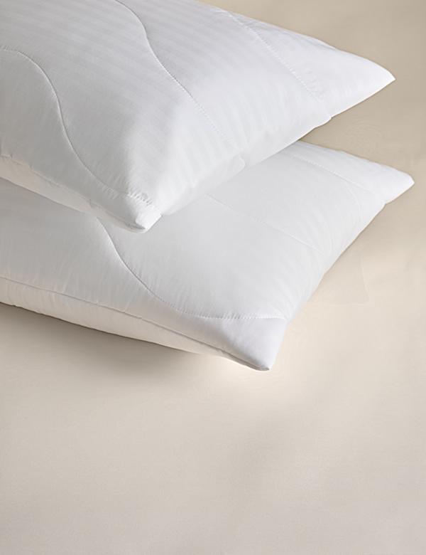 2pk Supremely Washable Pillow Protectors - FI