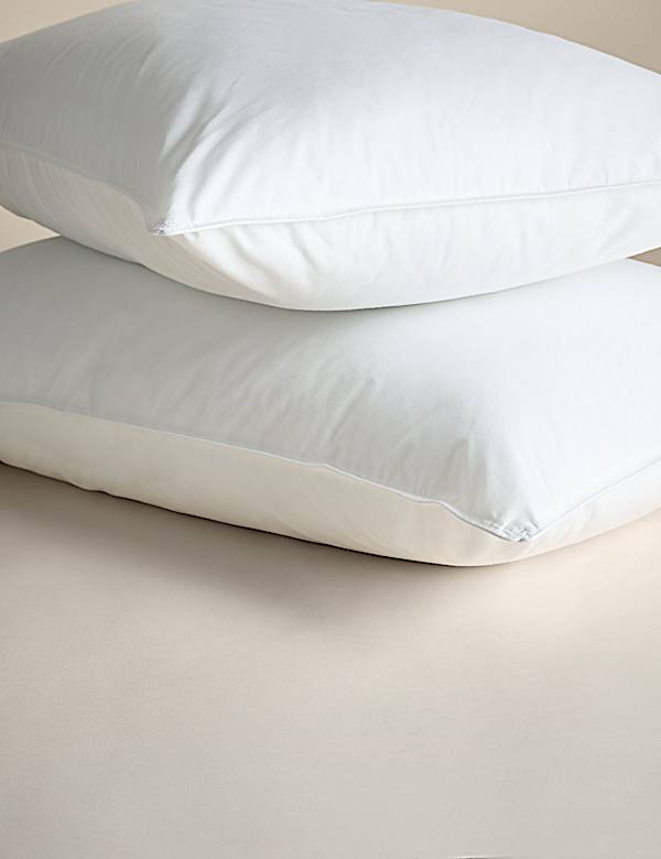 2pk Supremely Washable Firm Pillows - JE