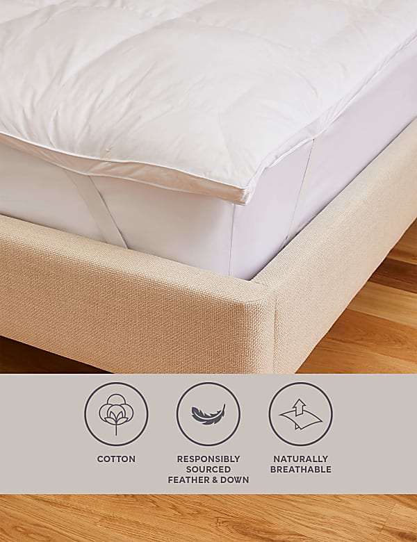 Duck Feather & Down Mattress Topper - IL