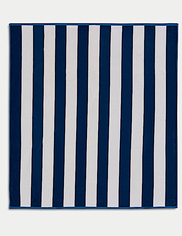 Pure Cotton Extra Large Striped Beach Towel - CY