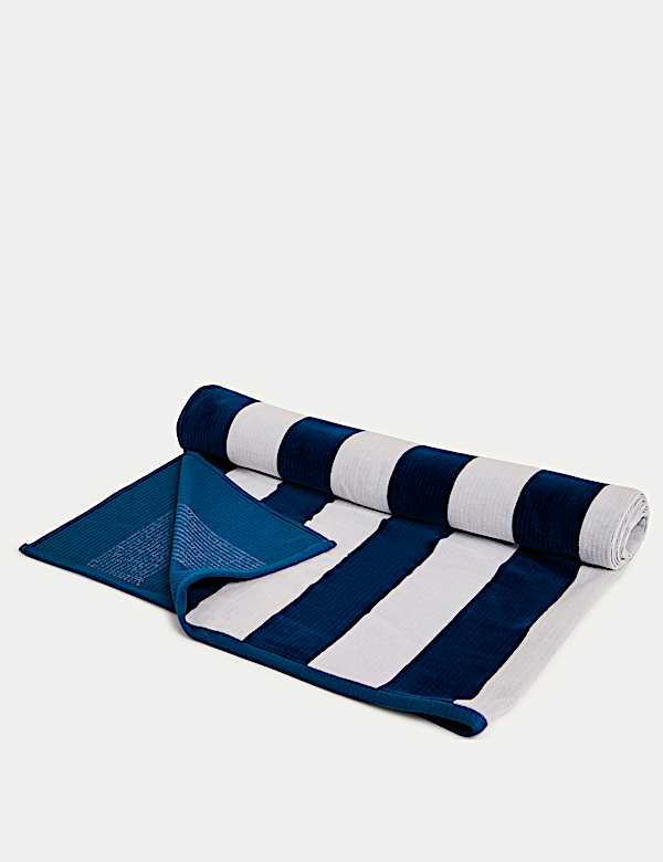 Pure Cotton Extra Large Striped Beach Towel - CY