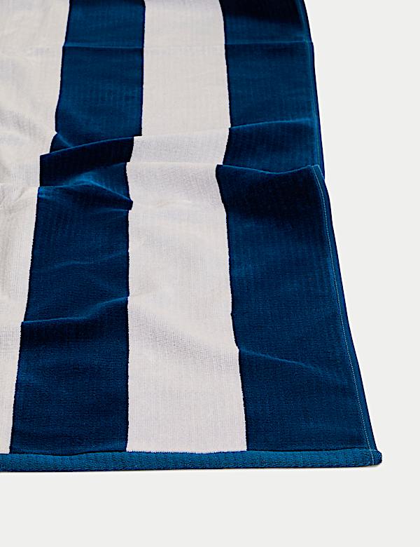 Pure Cotton Extra Large Striped Beach Towel - CY