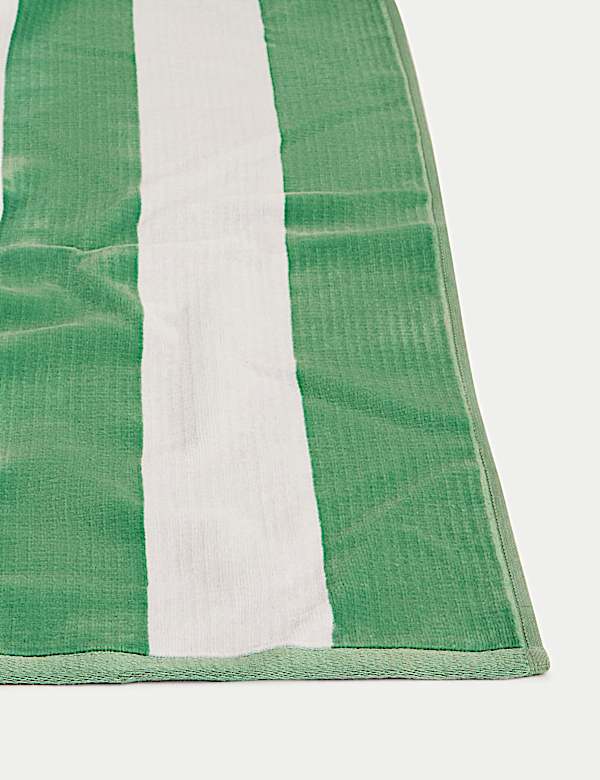 Pure Cotton Extra Large Striped Beach Towel - LU