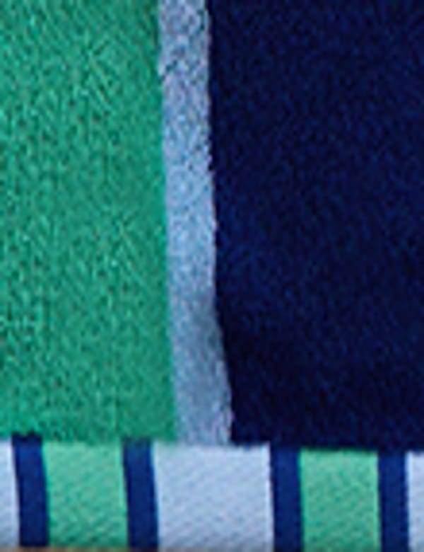 Pure Cotton Reversible Striped Towel - CN