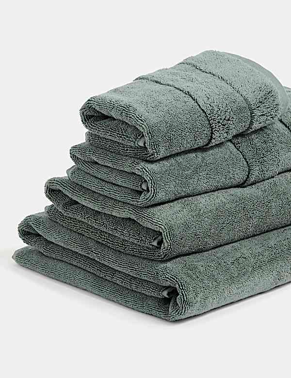 Set of 2 Ultimate Luxury Turkish Cotton Towels - DE