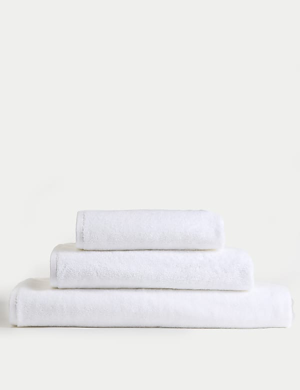 M&s white towels shop