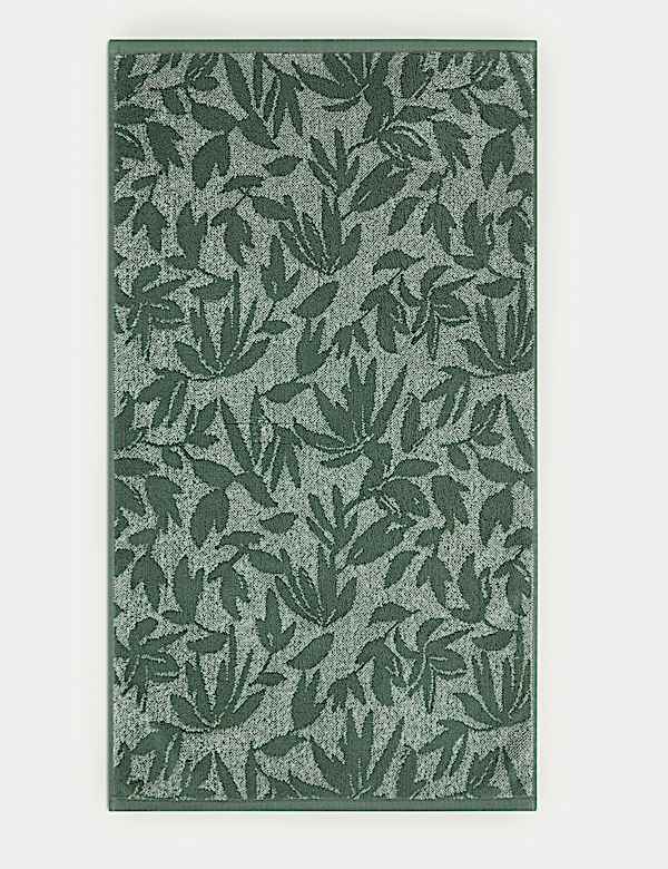 Ręcznik w liście 100% bawełny - PL