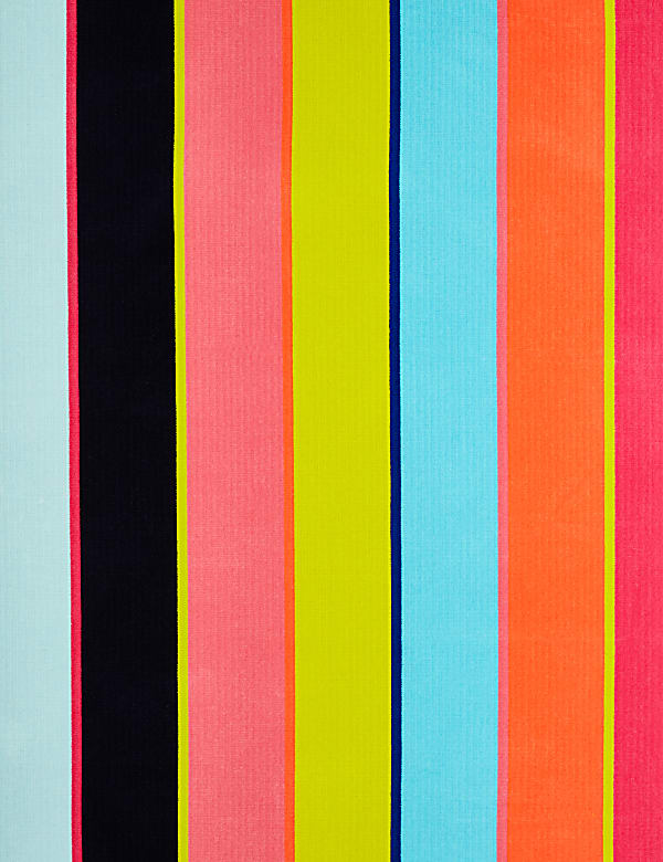 Pure Cotton Sand Resistant Striped Beach Towel