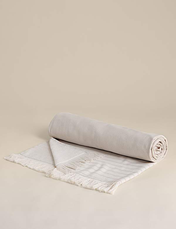 Serviette de plage Hammam 100 % coton - BE