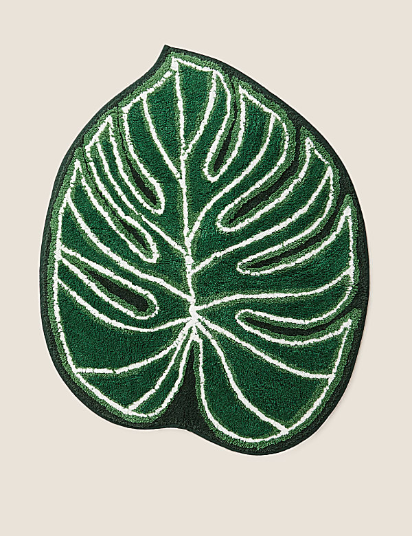 Pure Cotton Palm Bath Mat
