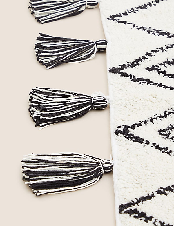 Pure Cotton Aztec Bath Mat
