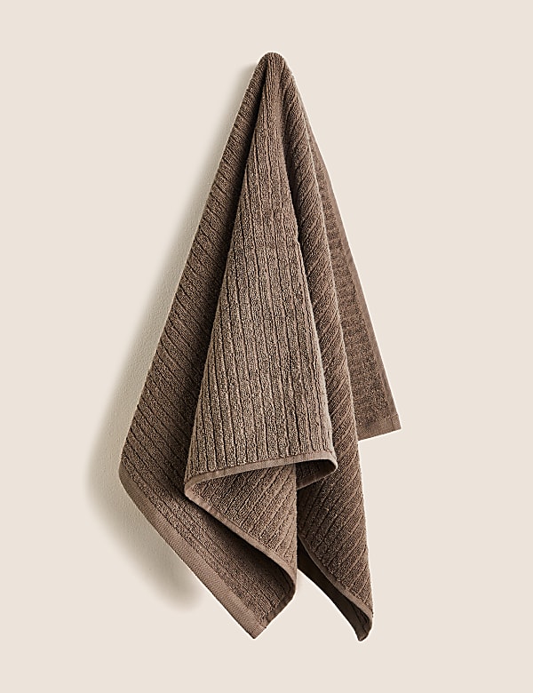 Serviette 100&nbsp;% coton, s&eacute;chage rapide - FR