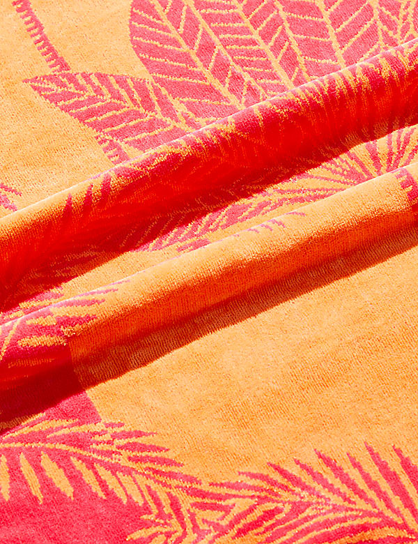 Pure Cotton Palm Beach Towel