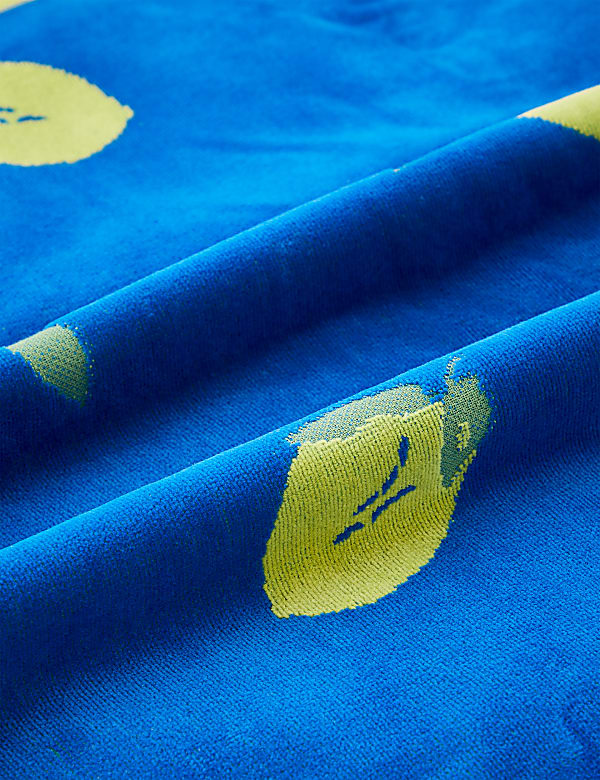 Pure Cotton Lemon Beach Towel - GR