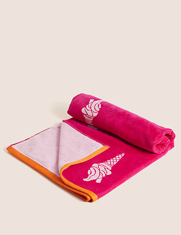 Pure Cotton Ice Cream Beach Towel - GR
