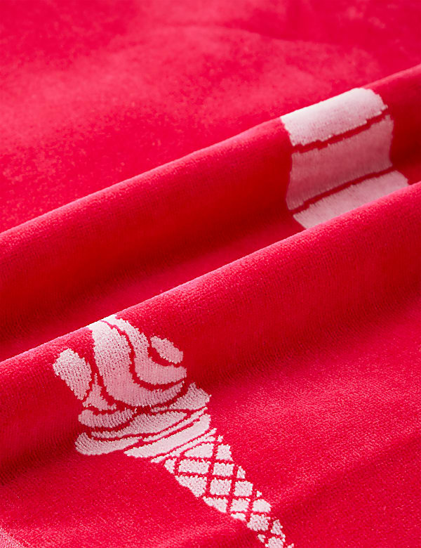 Pure Cotton Ice Cream Beach Towel - GR