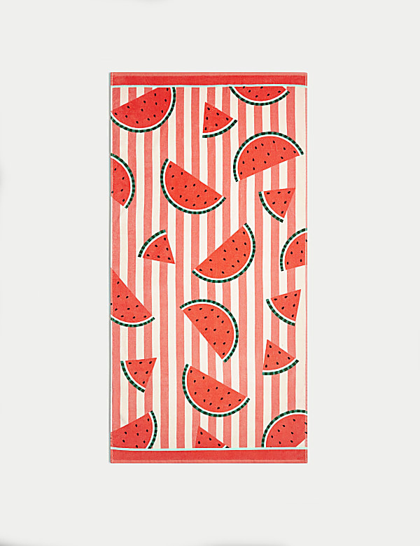Pure Cotton Watermelon Beach Towel - FR