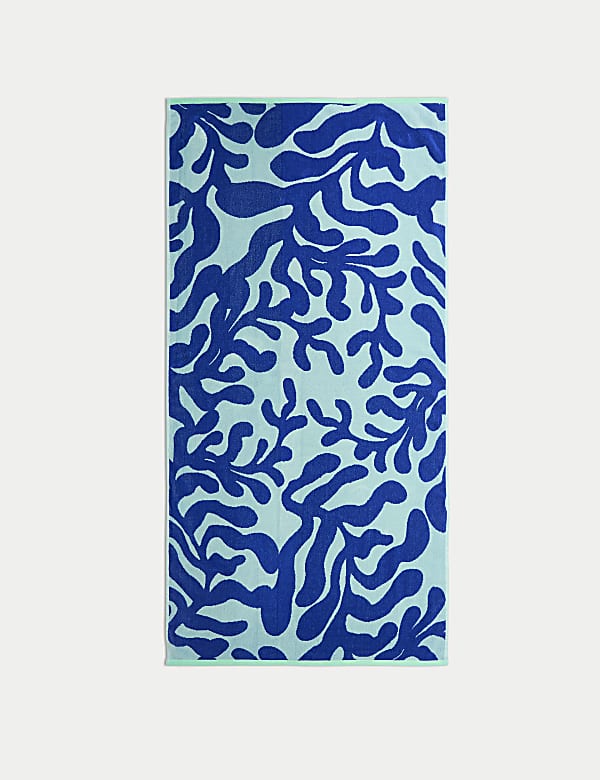 Pure Cotton Coral Beach Towel - VN